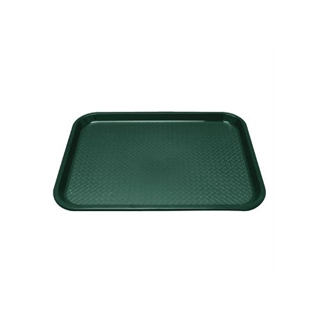 Kristallon Plastic Foodservice Tray Large in Green