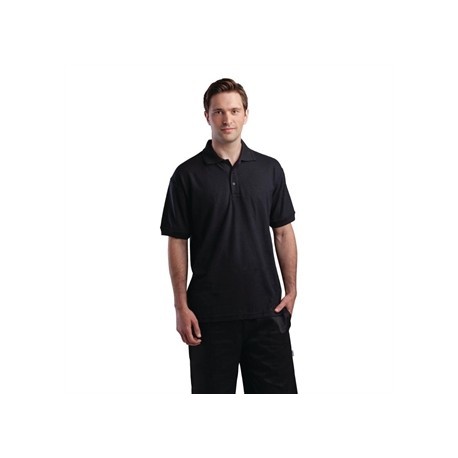 Unisex Polo Shirt Black S