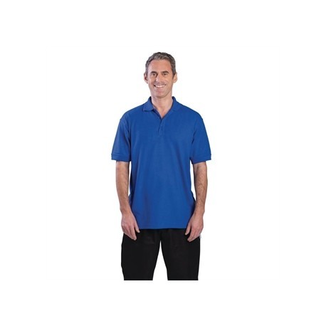 Unisex Polo Shirt Royal Blue M
