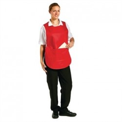 Tabard With Pocket Red Small