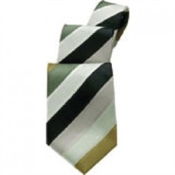 Uniform Works Olive Six Stripe Tie