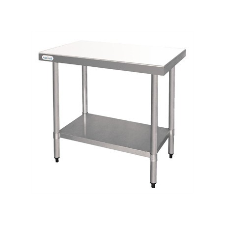 Vogue Stainless Steel Chopping Board Table 900mm