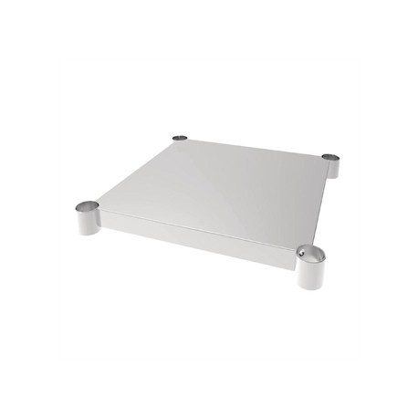 Vogue Stainless Steel Table Shelf 600x600mm