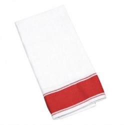 Olympia Gastro Napkins with Red Border