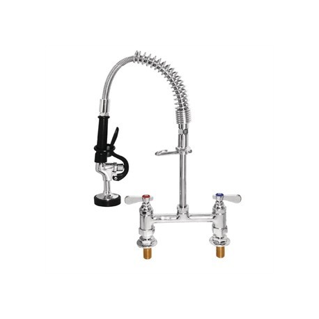Vogue Twin Pedestal Mini Pre-Rinsers