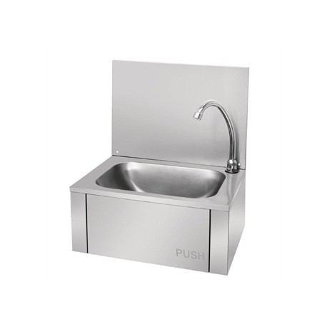 Vogue Stainless Steel Knee Operated Sink
