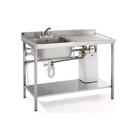Parry Stainless Steel Fully Assembled Sink 1400mm