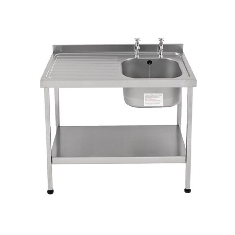 Franke Sissons Self Assembly Stainless Steel Sink Right Hand Bowl 1200x600mm