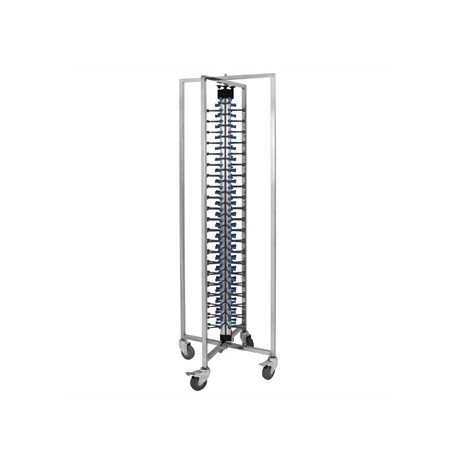 Vogue Mobile Plate Rack 84 Plates