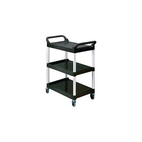 Rubbermaid Compact Utility Trolley Black