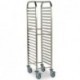 Bourgeat Full Gastronorm Racking Trolley 20 Shelves