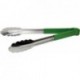 Vogue Colour Coded Green Serving Tongs 11in