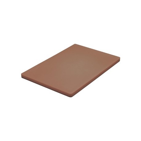 Hygiplas Thick Low Density Brown Chopping Board