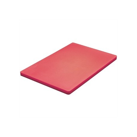 Hygiplas Thick Low Density Red Chopping Board