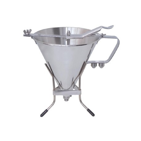 De Buyer Stainless Steel Automatic Piston Funnel 1.5ltr
