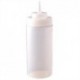 Vogue Clear Wide Neck Squeeze Sauce Bottle 32oz