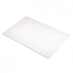 Hygiplas Extra Thick High Density White Chopping Board