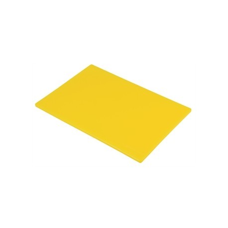 Hygiplas Standard Low Density Yellow Chopping Board