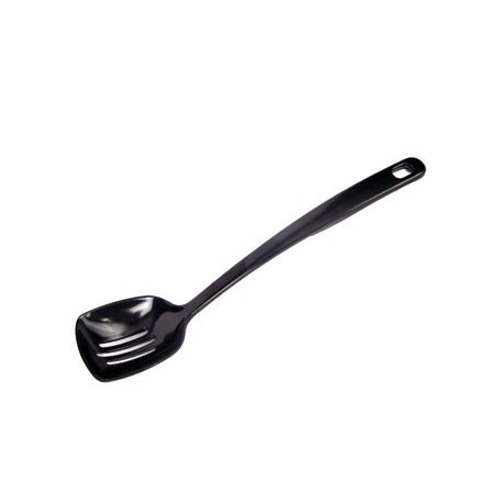 Black Slotted Serving Spoon 12in