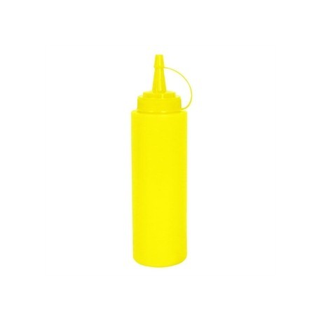 Vogue Yellow Squeeze Sauce Bottle 24oz