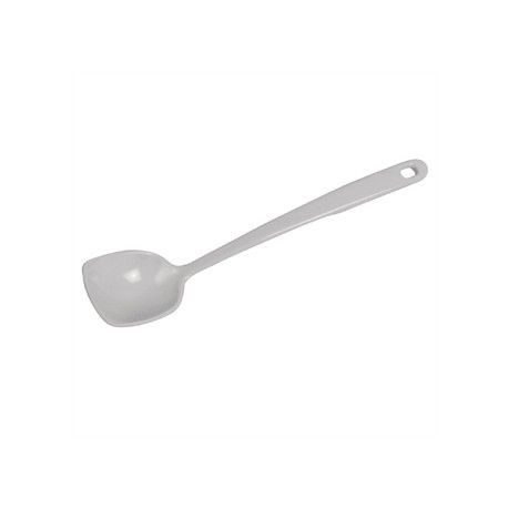 Long White Serving Spoon