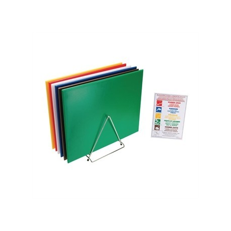 Hygiplas High Density Chopping Board Set Large