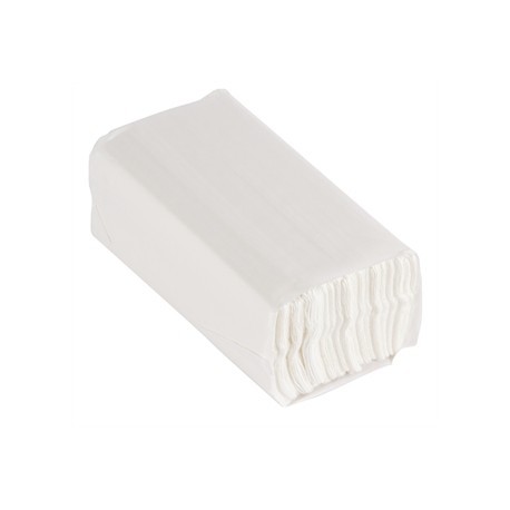 Jantex C Fold Hand Towels White