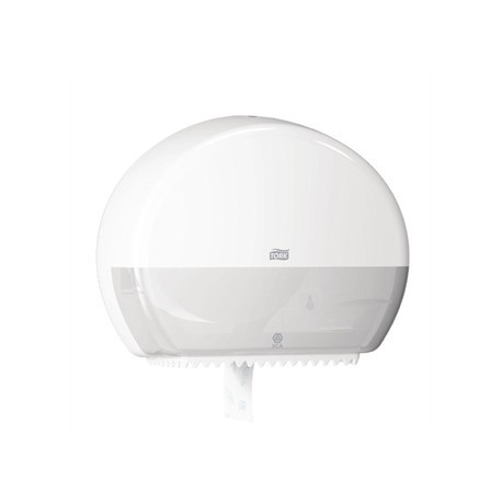 Tork Mini Jumbo Toilet Roll Dispenser White