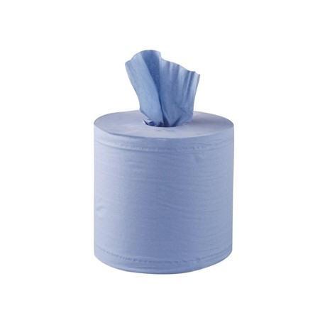 Jantex Centrefeed Blue Roll 2ply 125m 6 Pack