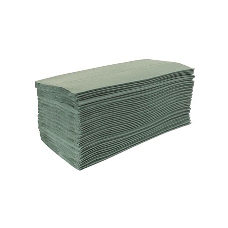 Jantex Z Fold Hand Towels Green