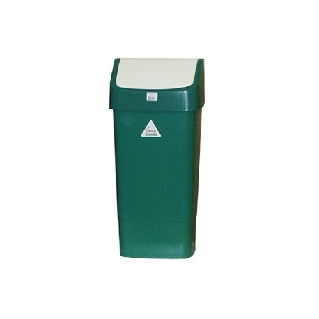 SYR Swing Lid Bin Green