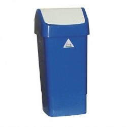 SYR Swing Lid Bin Blue