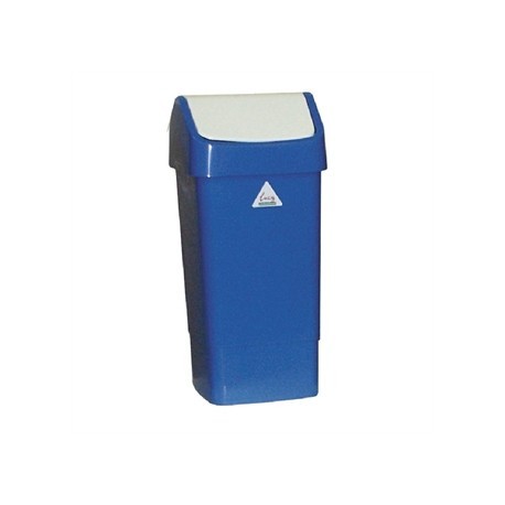 SYR Swing Lid Bin Blue
