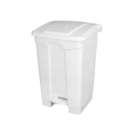 Jantex Kitchen Pedal Bin White 87Ltr