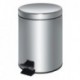 Stainless Steel Pedal Bin Silver 20Ltr