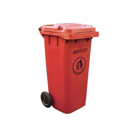 Wheelie Bin Red 120Ltr