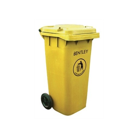Wheelie Bin Yellow 120Ltr
