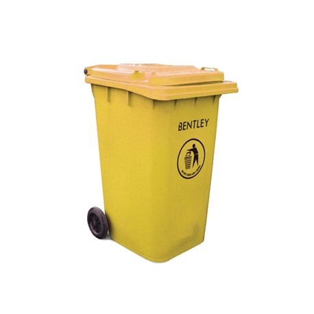 Wheelie Bin Yellow 240Ltr