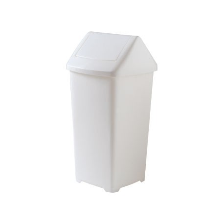 SYR Swing Lid Bin White