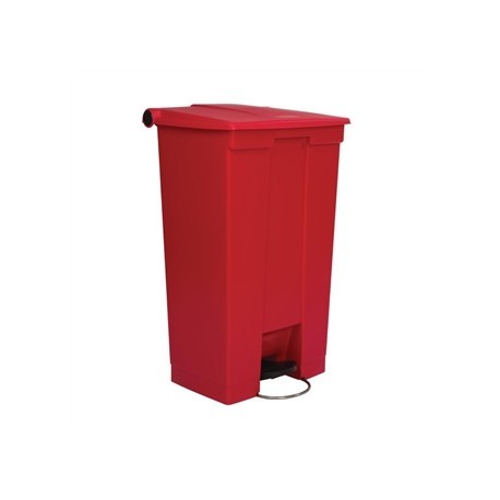 Rubbermaid Red Step On Container 87Ltr