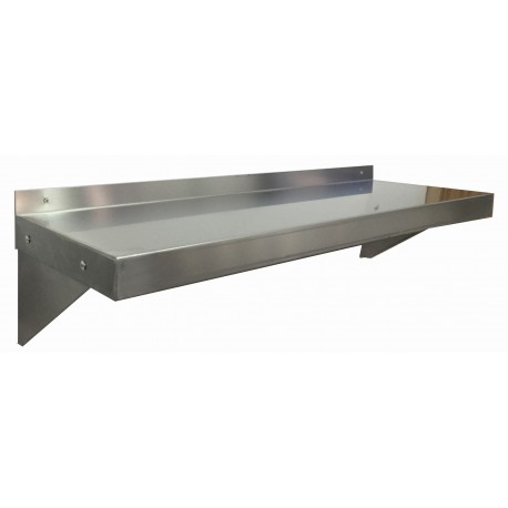 Nella Stainless Steel Wall Shelf 14" x 24"