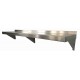 Nella Stainless Steel Wall Shelf 14" x 72"