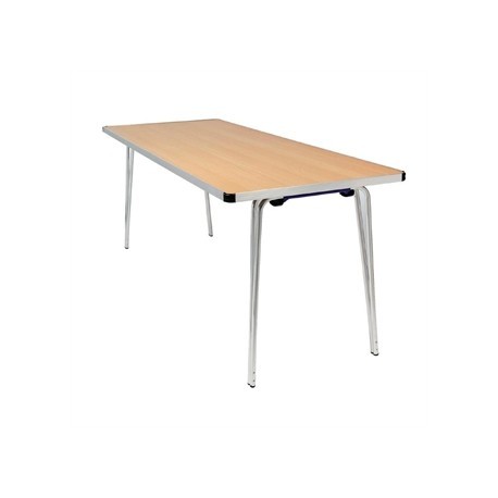 Gopak Contour Folding Table Oak 6ft