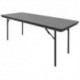 Bolero ABS Folding Banquet Rectangular Table 6ft