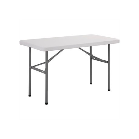Bolero Foldaway Rectangular Utility Table 4ft