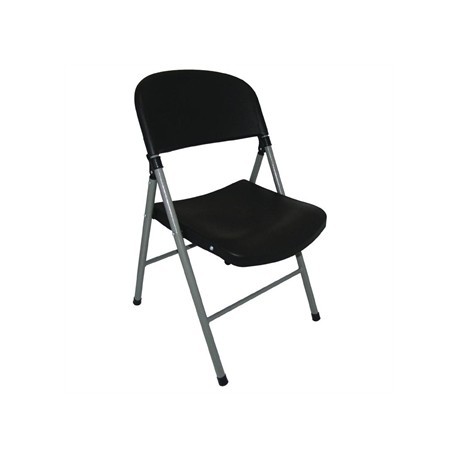 Bolero Foldaway Utility Chair Black (Pack of 2)