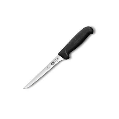 Victorinox Fibrox Boning Knife Curved Edge Narrow Flexible Blade 15cm