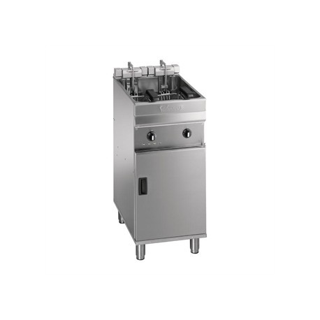 Valentine Evo 400P Freestanding Twin Basket Fryer with Filtration
