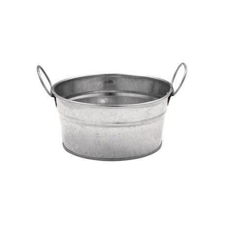 Olympia Mini Metal Food Bucket Shallow 150mm