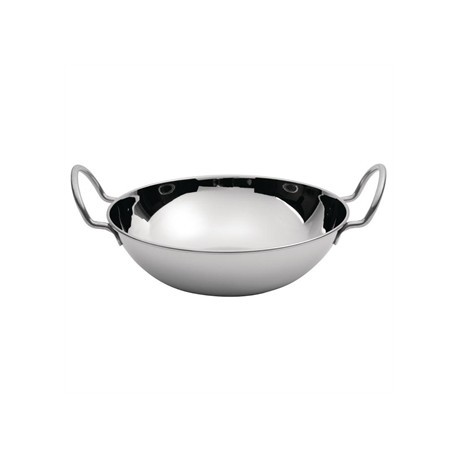 Flat Bottomed Small Balti Serving Dish